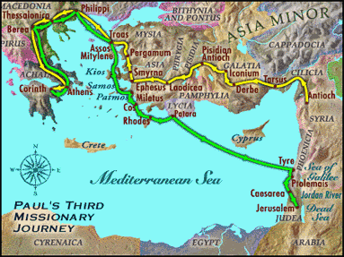 Paul's Third Missionary Journey